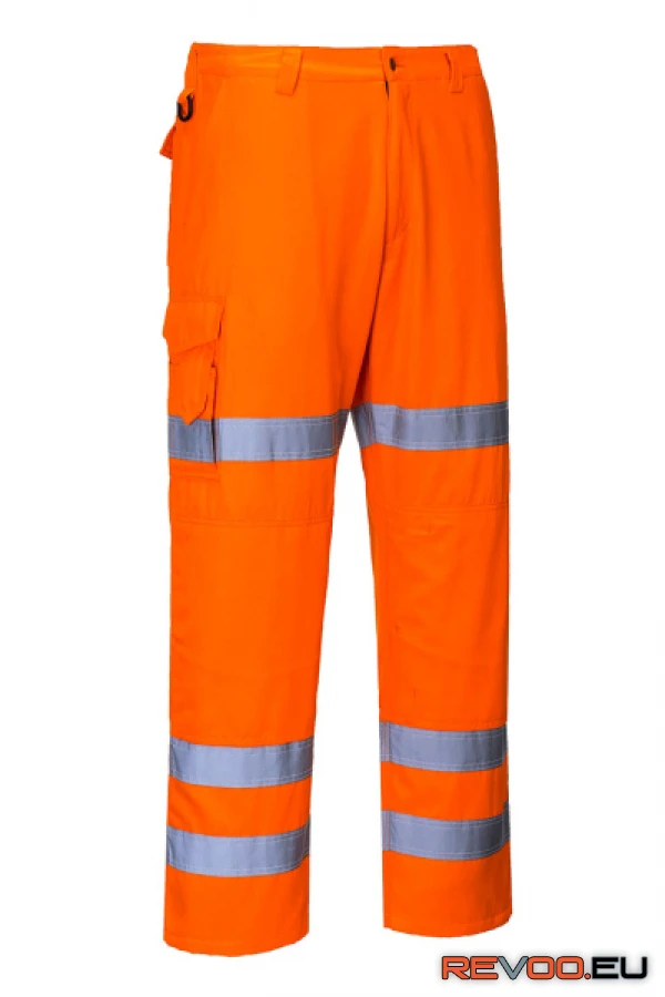 Hi-Vis három sávos Combat nadrág   Portwest RT49