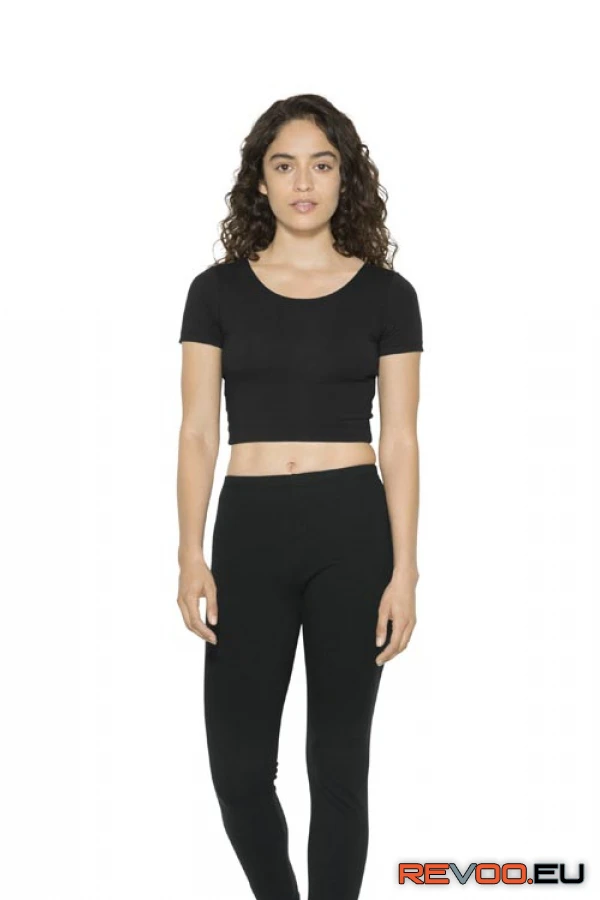 Pamut spandex rövid ujjú top   American Apparel AARSA8380